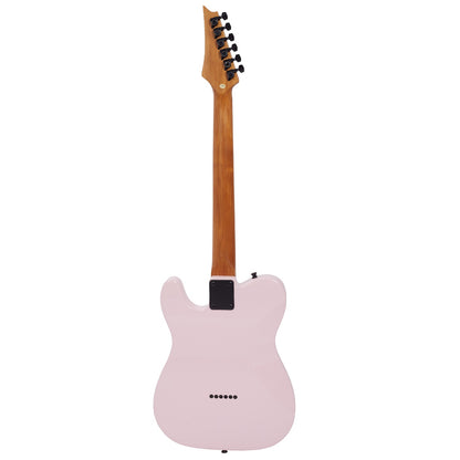 Vault Electric Guitars Vault TL2 Telecaster Style Electric Guitar with Premium Alnico 5 Pickups#colour_babypink