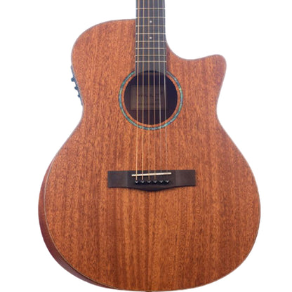 vault electro acoustic guitar bundles vault s360t-sk 41 inch premium cutaway electro acoustic guitar bundle with amplifier, cable and tuner