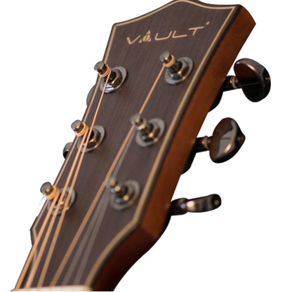 vault electro acoustic guitar bundles vault s360t-sk 41 inch premium cutaway electro acoustic guitar bundle with amplifier, cable and tuner