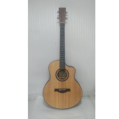Vault Electro Acoustic Guitars 2.02401E+11 Vault EA40CE 41 inch Premium Spruce-Top Cutaway Electro Acoustic Guitars - Open Box B Stock