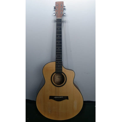 vault electro acoustic guitars 202101809348 vault ea40ce 41 inch premium spruce-top cutaway electro acoustic guitars - open box b stock   