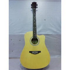 Vault Electro Acoustic Guitars 351702 Vault ED-10CE 41 inch Cutaway Electro Acoustic Guitar - Natural - Open Box B Stock