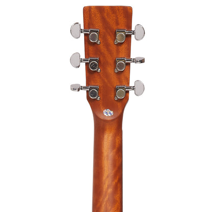 Vault Electro Acoustic Guitars Natural Vault DA25CE Dreadnought Shape Electro- Acoustic Guitar with Bubinga Back and Sides 