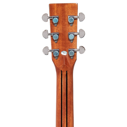 Vault Electro Acoustic Guitars Natural Vault DA60CE Premium Dreadnought Cutaway Solid Spruce Top Electro Acoustic Guitar with Dual EQ and Armrest