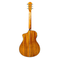 Vault Electro Acoustic Guitars Natural Vault Performer Pro FX Premium Electro Acoustic Guitar with Transacoustic Pickup, On Board Effects and Gigbag