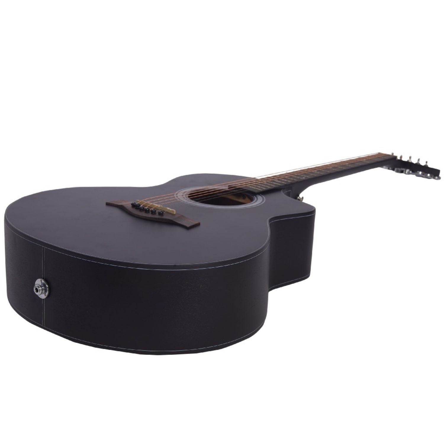 Vault Electro Acoustic Guitars Vault EA40CE 41 inch Premium Spruce-Top Cutaway Electro Acoustic Guitar - Open Box