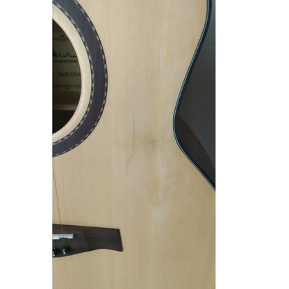 vault electro acoustic guitars vault ea40ce 41 inch premium spruce-top cutaway electro acoustic guitars - open box b stock   