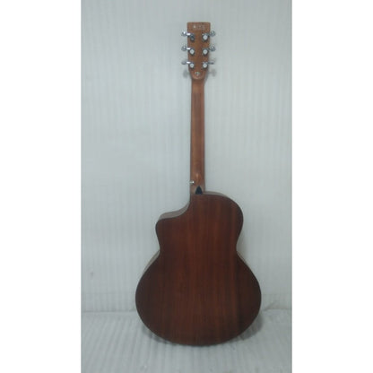 vault electro acoustic guitars vault ea40ce 41 inch premium spruce-top cutaway electro acoustic guitars - open box b stock   