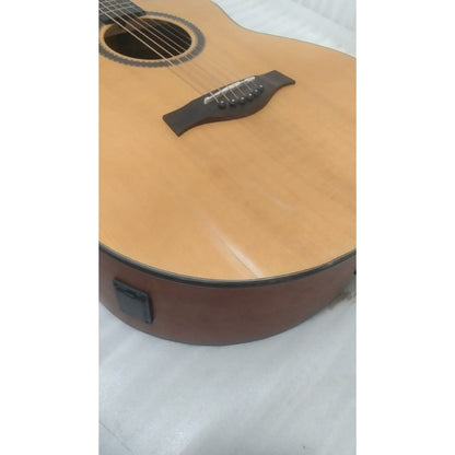 vault electro acoustic guitars vault ea40ce 41 inch premium spruce-top cutaway electro acoustic guitars - open box b stock   