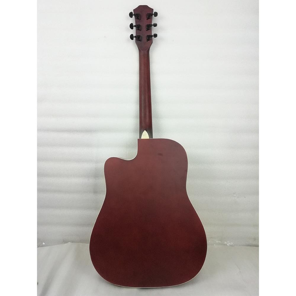 Vault Electro Acoustic Guitars Vault ED-10CE 41 inch Cutaway Electro Acoustic Guitar - Natural - Open Box B Stock