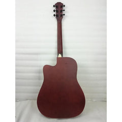 Vault Electro Acoustic Guitars Vault ED-10CE 41 inch Cutaway Electro Acoustic Guitar - Natural - Open Box B Stock
