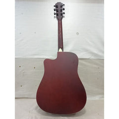 Vault Electro Acoustic Guitars Vault ED-10CE 41 inch Cutaway Electro Acoustic Guitar - Natural - Open Box B Stock