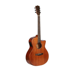 Vault Electro Acoustic Guitars Vault S360T-SK 41 inch Premium Cutaway Electro Acoustic Guitar with Fishman Pickup