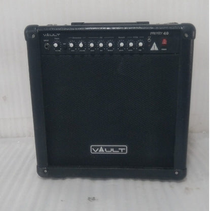 vault guitar combo amplifiers 202401042449 vault frenzy 40 watt guitar combo amplifier with analog distortion, reverb & delay all playable together - open box b stock   #barcode_202501096055
