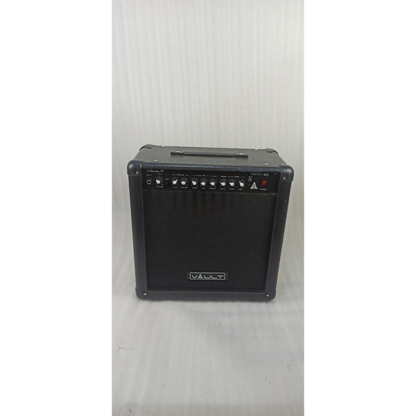 Vault Guitar Combo Amplifiers Vault Frenzy 40 Watt Combo Guitar Amplifier with Analog Distortion, Reverb & Delay All Playable Together - Open Box