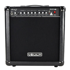 Vault Guitar Combo Amplifiers Vault Frenzy 40 Watt Guitar Combo Amplifier with Analog Distortion, Reverb & Delay All Playable Together - Open Box