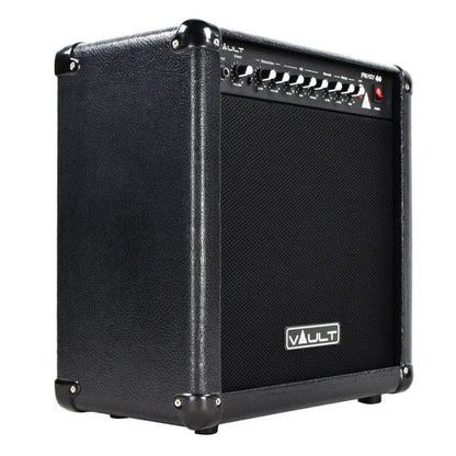 vault guitar combo amplifiers vault frenzy 40 watt guitar combo amplifier with analog distortion, reverb & delay all playable together - open box
