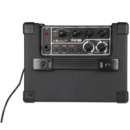 Vault Guitar Combo Amplifiers Vault Fury 15 Watt Digital Guitar Combo Amplifier with Effects and 36 pattern Drum Machine
