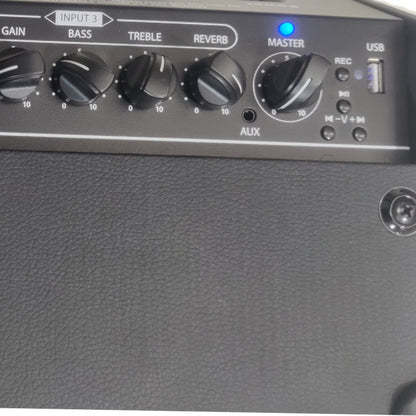 Vault Guitar Combo Amplifiers Vault Nomad 40 Forty-Watt Battery Powered Portable 3-Channel Multi Instrument and Vocals Amplifier