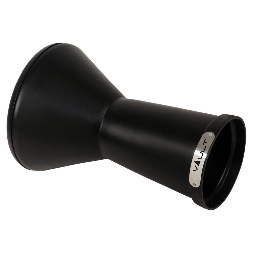 vault hand percussions vault darbuka aluminium body - black
