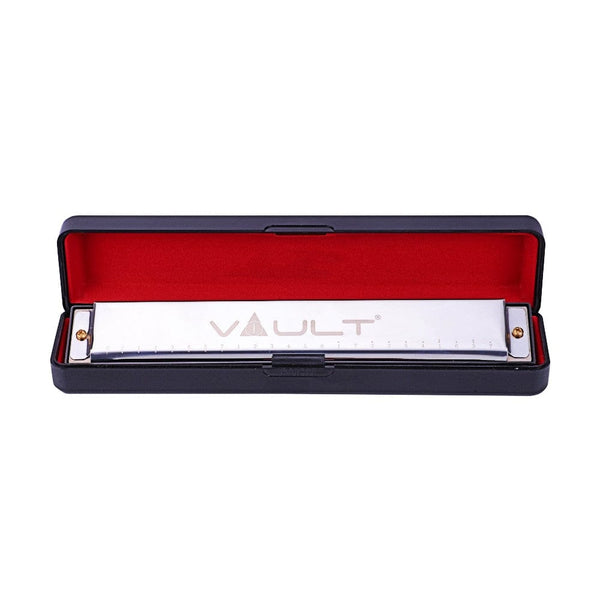 vault harmonicas a vault ha1020 24-hole beginner harmonica - key of a - open box