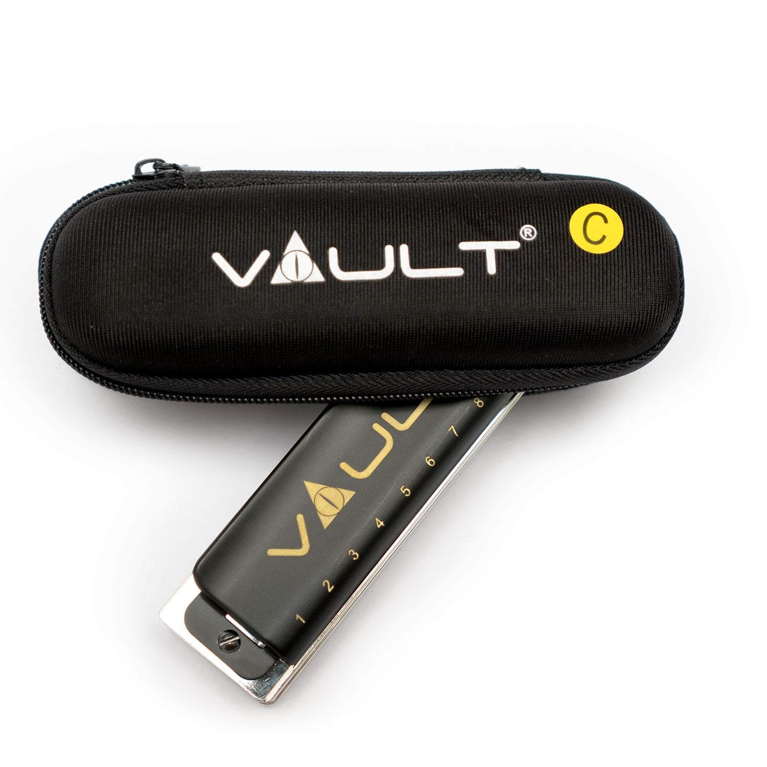 vault harmonicas vault ha1100 key of c 10-hole harmonica