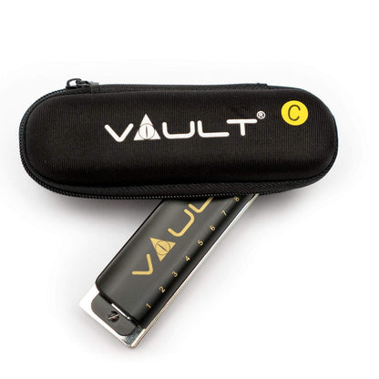 vault harmonicas vault ha1100 key of c 10-hole harmonica