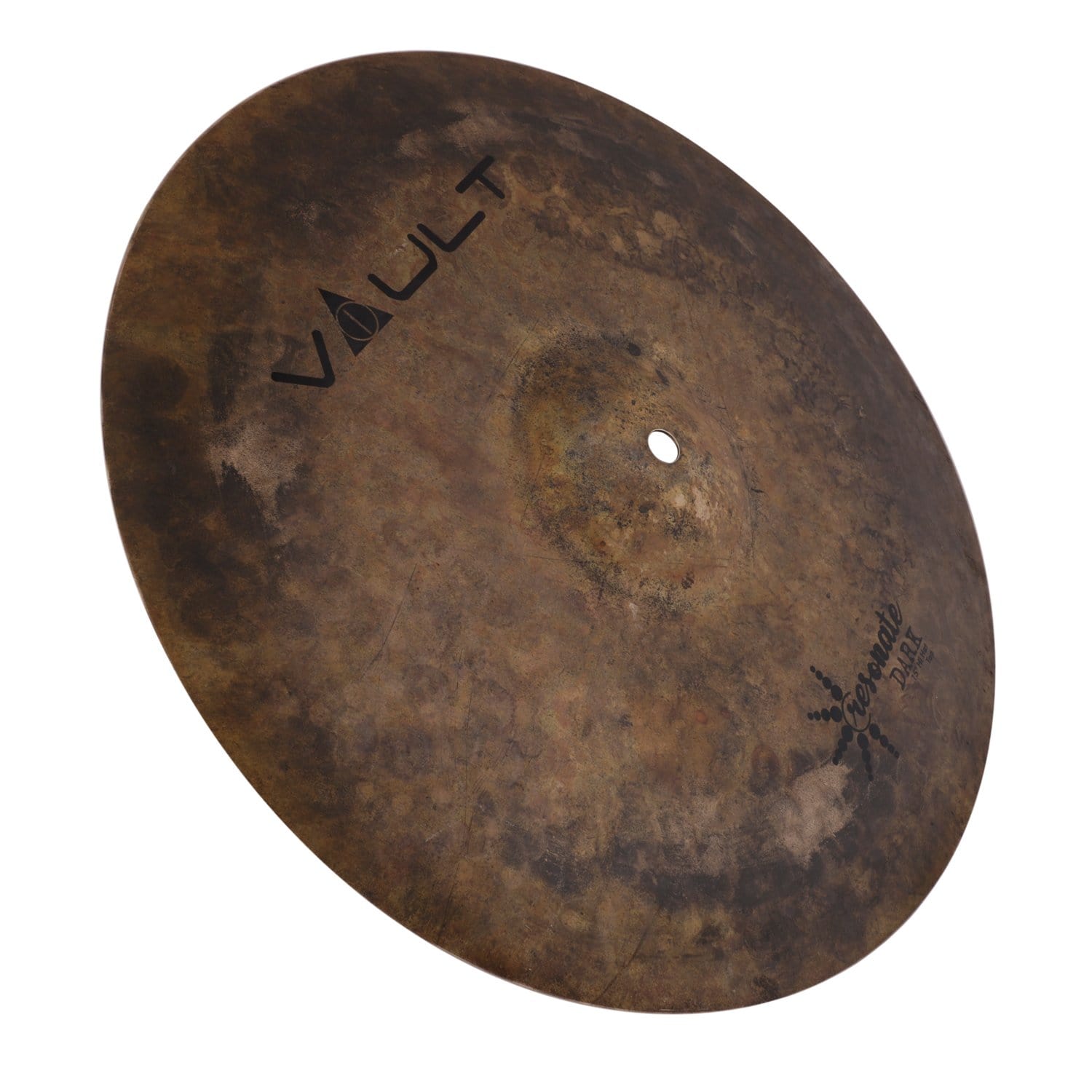 vault hi hat cymbals vault resonate dark series 15-inch hi-hats cymbals - pair