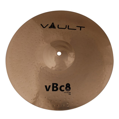 vault hi hat cymbals vault vbc8 cymbal 14-inch hi-hats cymbals - pair