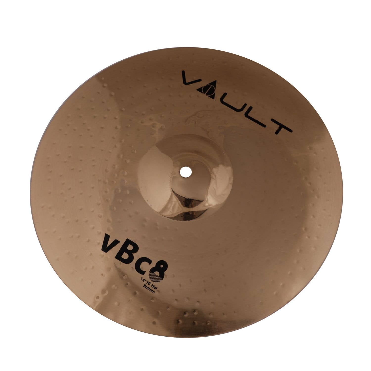 vault hi hat cymbals vault vbc8 cymbal 14-inch hi-hats cymbals - pair