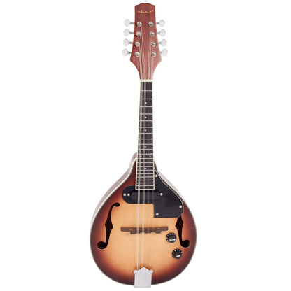 Vault Mandolins Vault Sajni A-Style Solid Spruce Top Electro-Acoustic Mandolin – Tobacco Sunburst, with EQ & Bag