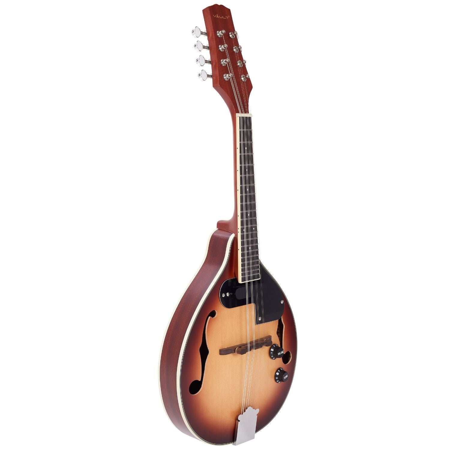 Vault Mandolins Vault Sajni A-Style Solid Spruce Top Electro-Acoustic Mandolin – Tobacco Sunburst, with EQ & Bag