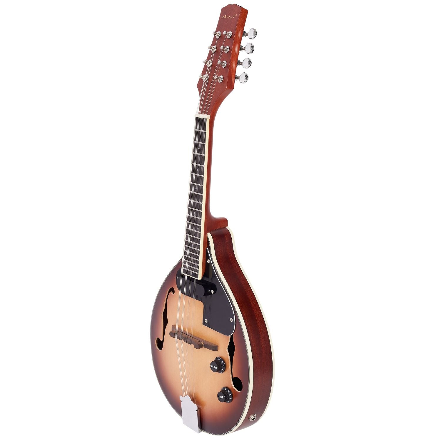 Vault Mandolins Vault Sajni A-Style Solid Spruce Top Electro-Acoustic Mandolin – Tobacco Sunburst, with EQ & Bag