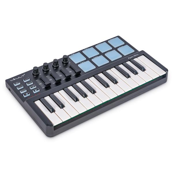 vault midi keyboards vault apex mini usb midi controller