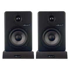 Vault Monitor Speaker Bundles Vault C5 Powered Studio Monitors with Isolation Pads, Cables and Ebook  - Pair