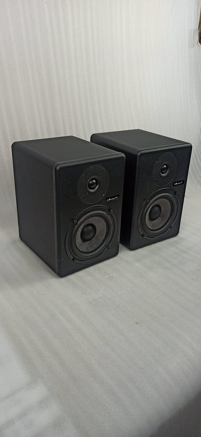 Vault Monitor Speakers 202501044694 Vault C6 6" Powered Studio Monitors With Isolation Foam Pads - Pair - Open Box