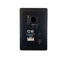 Vault Monitor Speakers Vault C8 8-Inch Powered Studio Monitors - Pair - Open Box