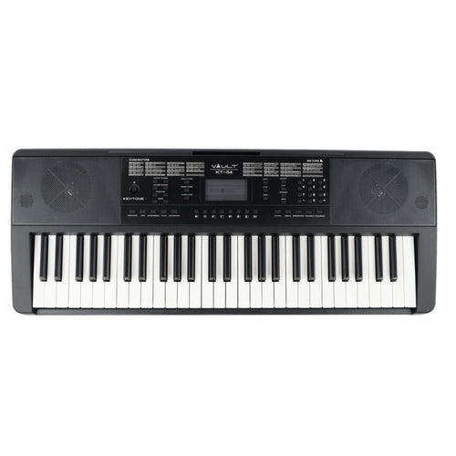 vault portable keyboards single vault kt-54 keytone 54-key keyboard - black   #type_single