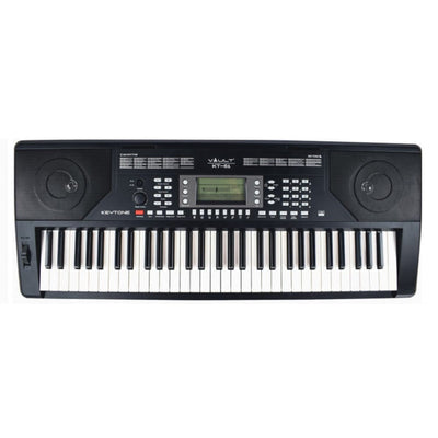 Vault KT-61 Keytone Touch Sensitive 61-Key Keyboard - Black