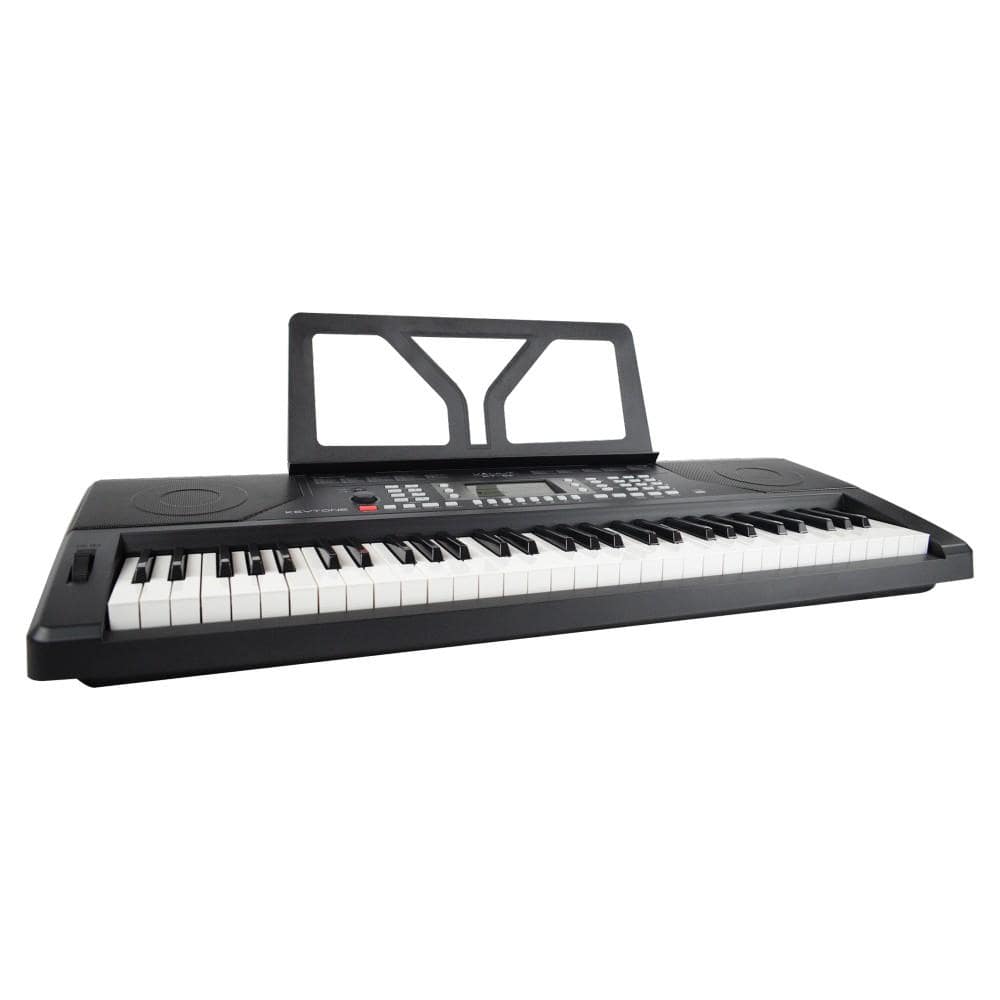 Vault Portable Keyboards Vault KT-61 Keytone Touch Sensitive 61-Key Keyboard - Black