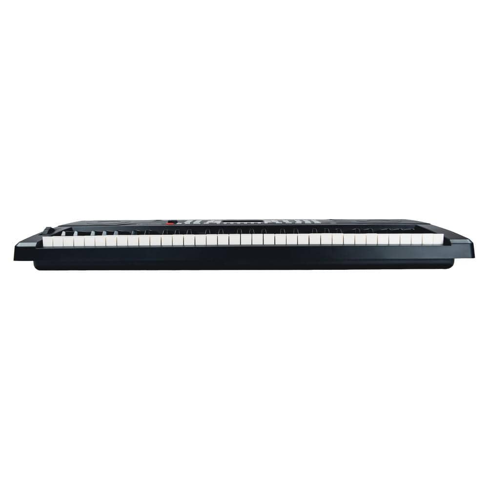 vault portable keyboards vault kt-61 keytone touch sensitive 61-key keyboard - black - open box