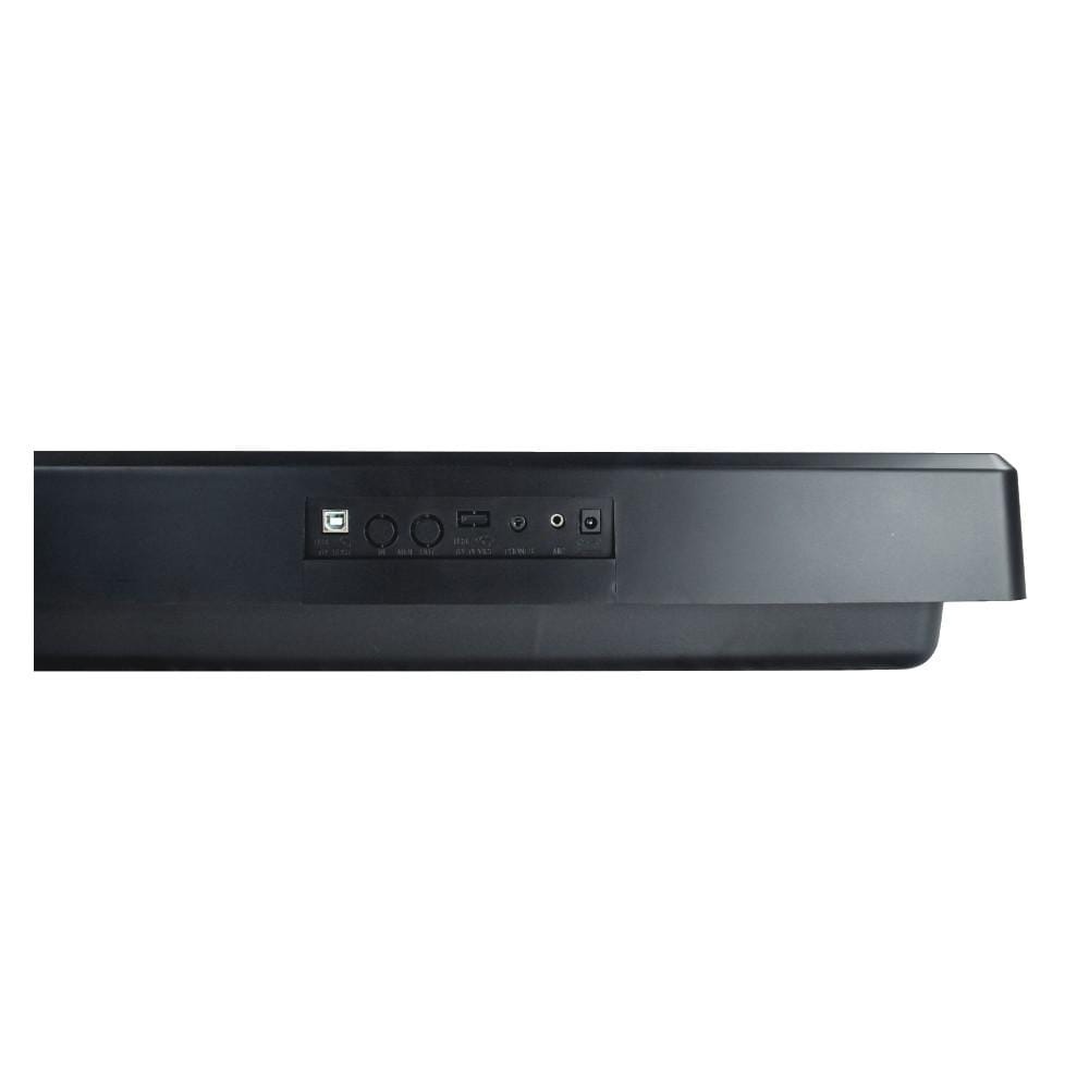 vault portable keyboards vault kt-61 keytone touch sensitive 61-key keyboard - black - open box
