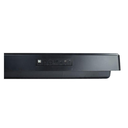 vault portable keyboards vault kt-61 keytone touch sensitive 61-key keyboard - black - open box