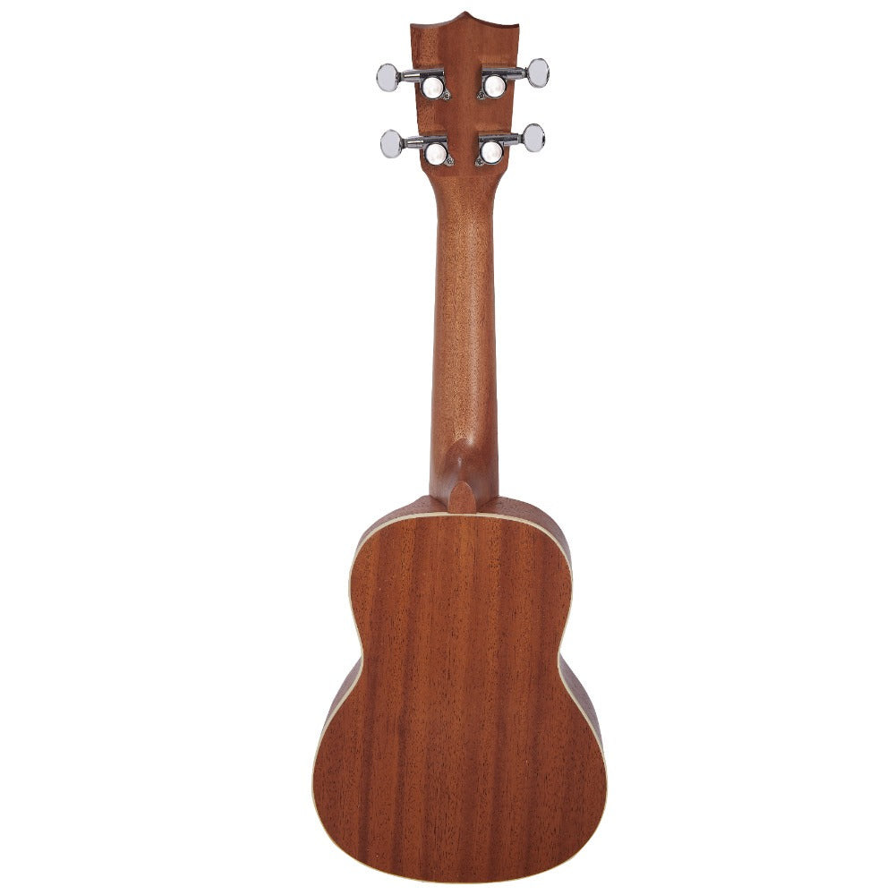Vault Soprano Ukuleles Vault UK-1000SC 21-Inch Solid Spruce Top Premium Semi Cutaway Soprano Ukulele#type_ acoustic 