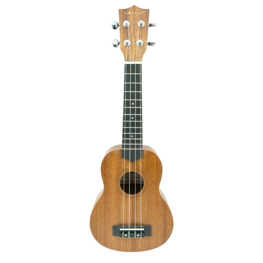 Vault Soprano Ukuleles Vault UK-100S 21 inch Arched Back Soprano Ukulele With Gig Bag & Ebook