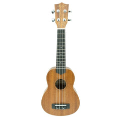 Vault Soprano Ukuleles Vault UK-100S 21 inch Arched Back Soprano Ukulele With Gig Bag & Ebook