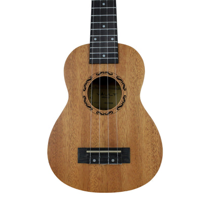 vault soprano ukuleles vault uk-2000s 21-inch solid mahogany top premium soprano ukulele with gigbag 