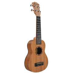 Vault Soprano Ukuleles Vault UK-2000S 21-Inch Solid Mahogany Top Premium Soprano Ukulele With Gigbag