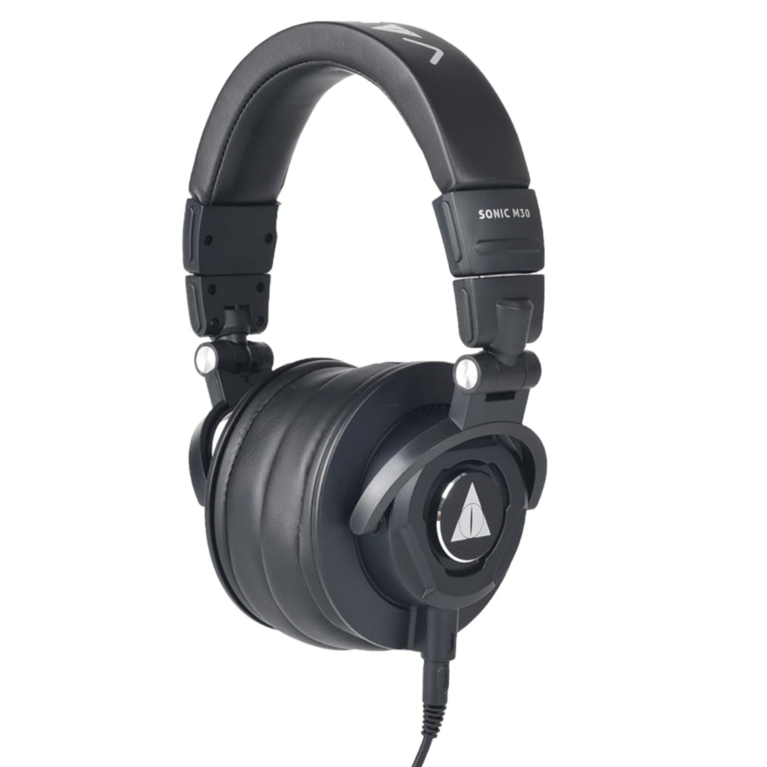 Vault Studio Headphones Black Vault Sonic M30 Studio Monitoring Headphone