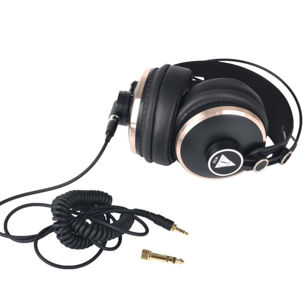 Vault Studio Headphones Black Vault Sonic M50 Studio Monitoring Headphones #color_black